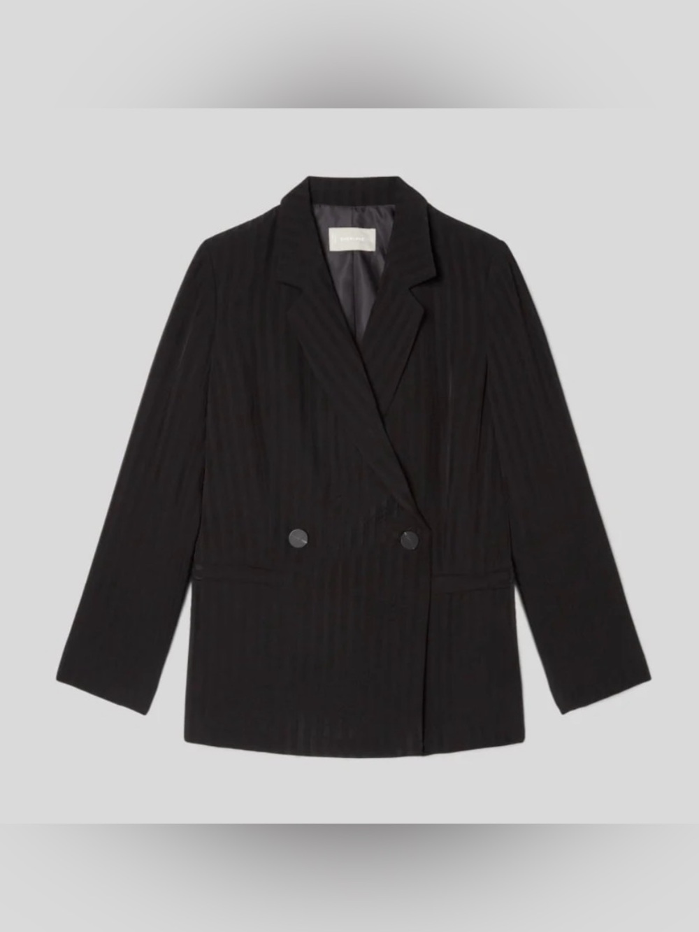 Everlane The Drapey City Stripe Blazer Sz 0